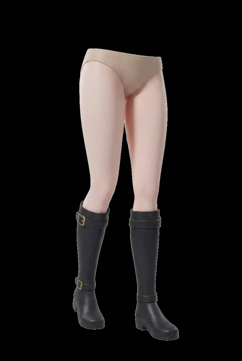Isolated legs chunk