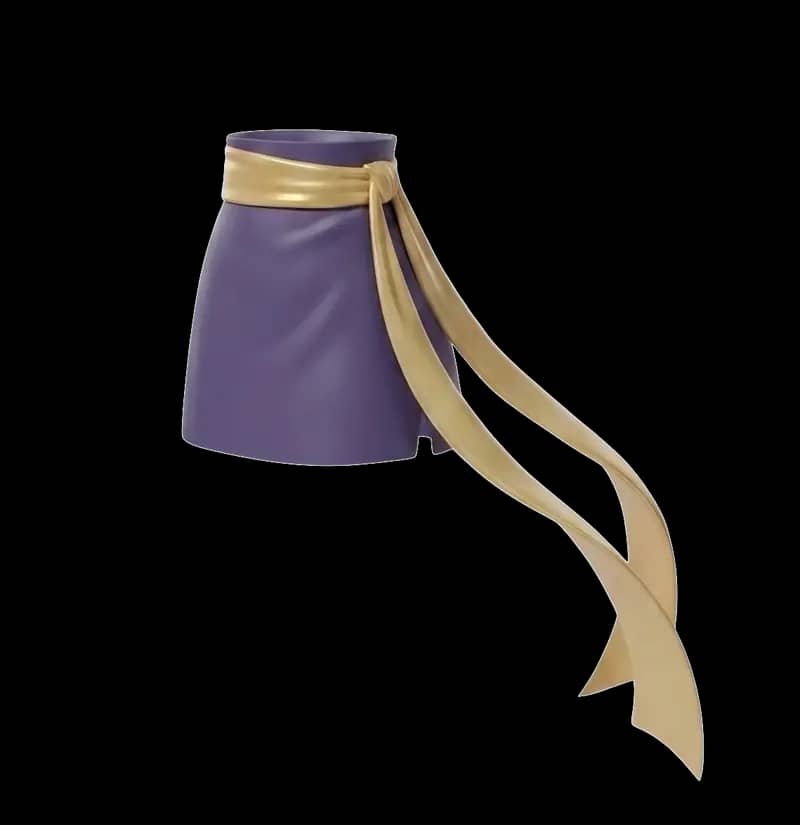 Isolated skirt chunk