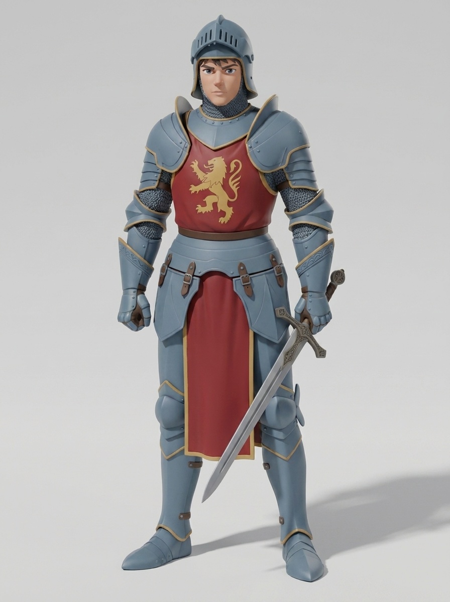Knight stylized