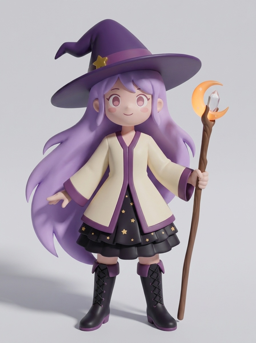 Witch stylized